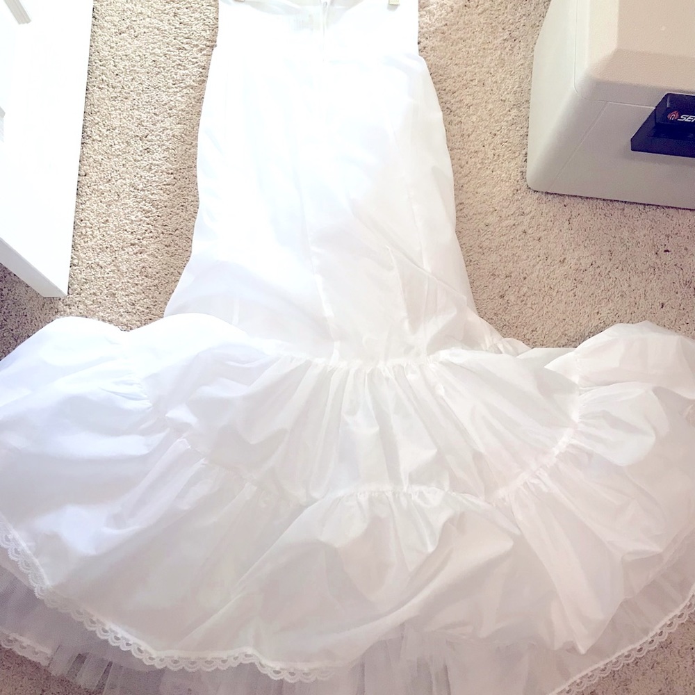 Bridal underskirt wedding slip
